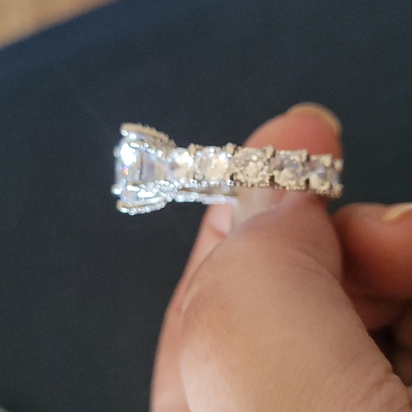 π NWOT Sterling Silver ring SZ 10 - Picture 3 of 6